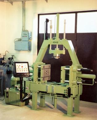 Gravity die casting machine