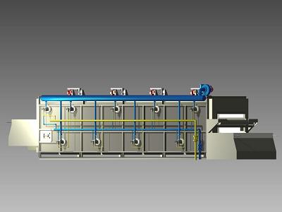 Gas continuous furnace